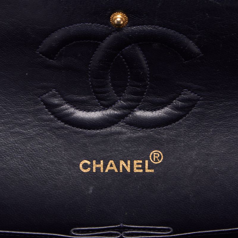 Chanel Matrasse Turnlock Double Flap Chain Shoulder  Navy (Gen Gold ) Shoulder Bag Mini Shoulder Bag  Bag Hybrid 【 Ship】 Himalan Bookstore Online