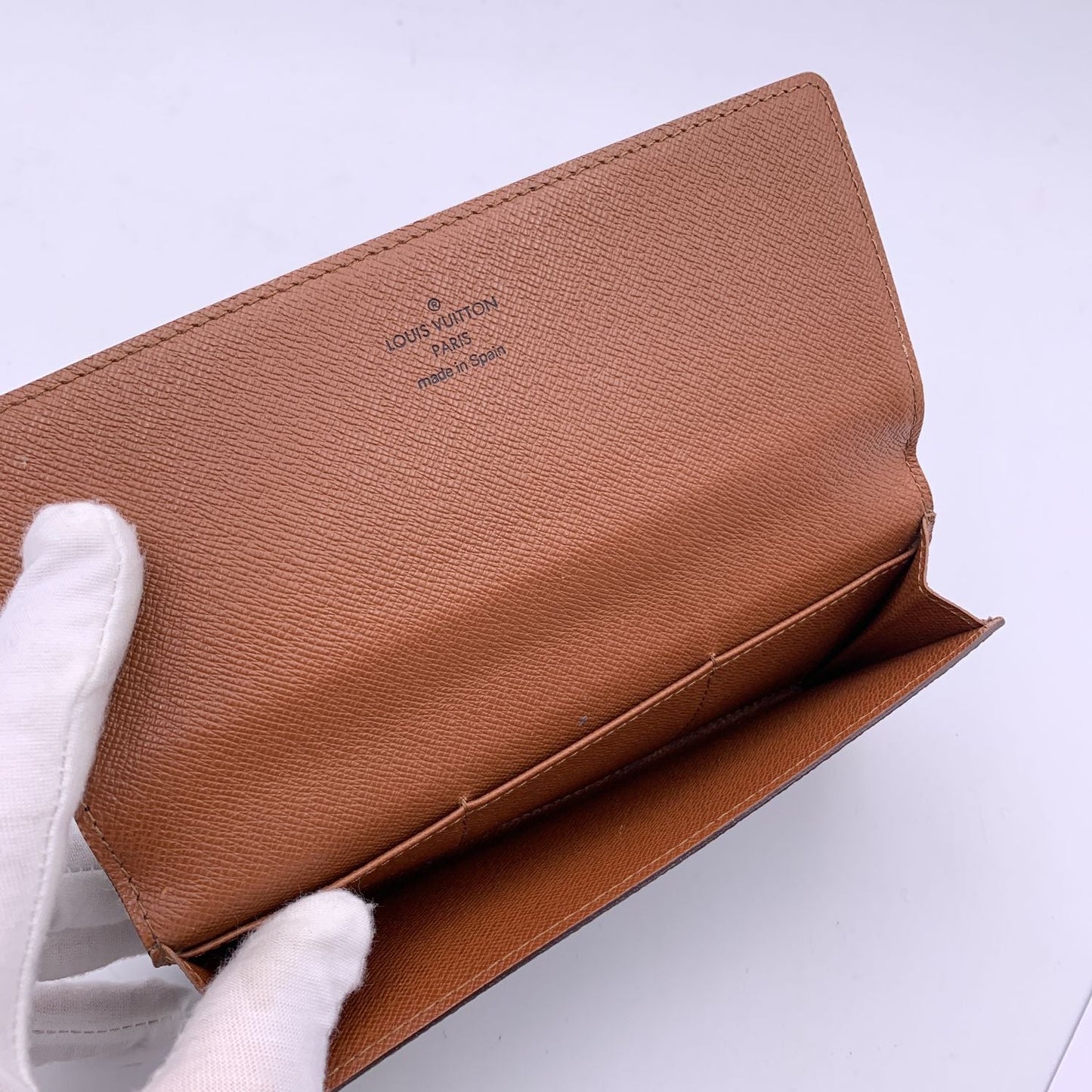 LOUIS VUITTON Vintage Porte Yen 3 Wallet Monogram Canvas M61818