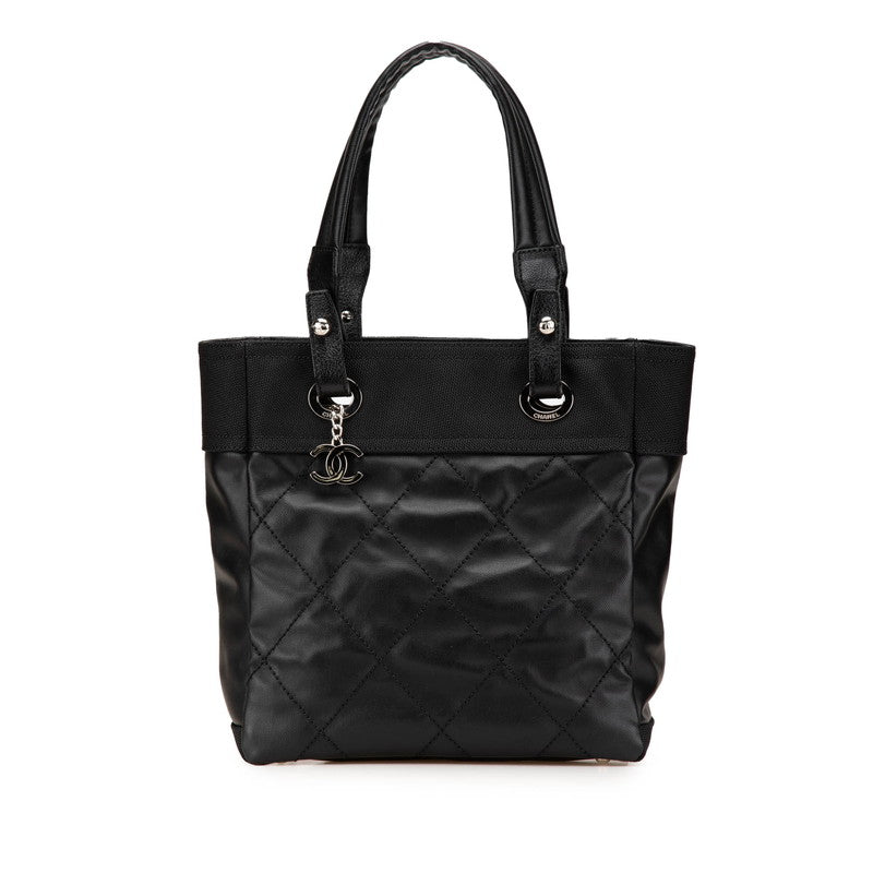 Chanel Paris Biarritz PVC Canvas Tote Bag
