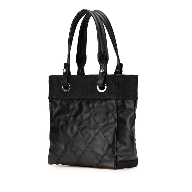 Chanel Paris Biarritz PVC Canvas Tote Bag