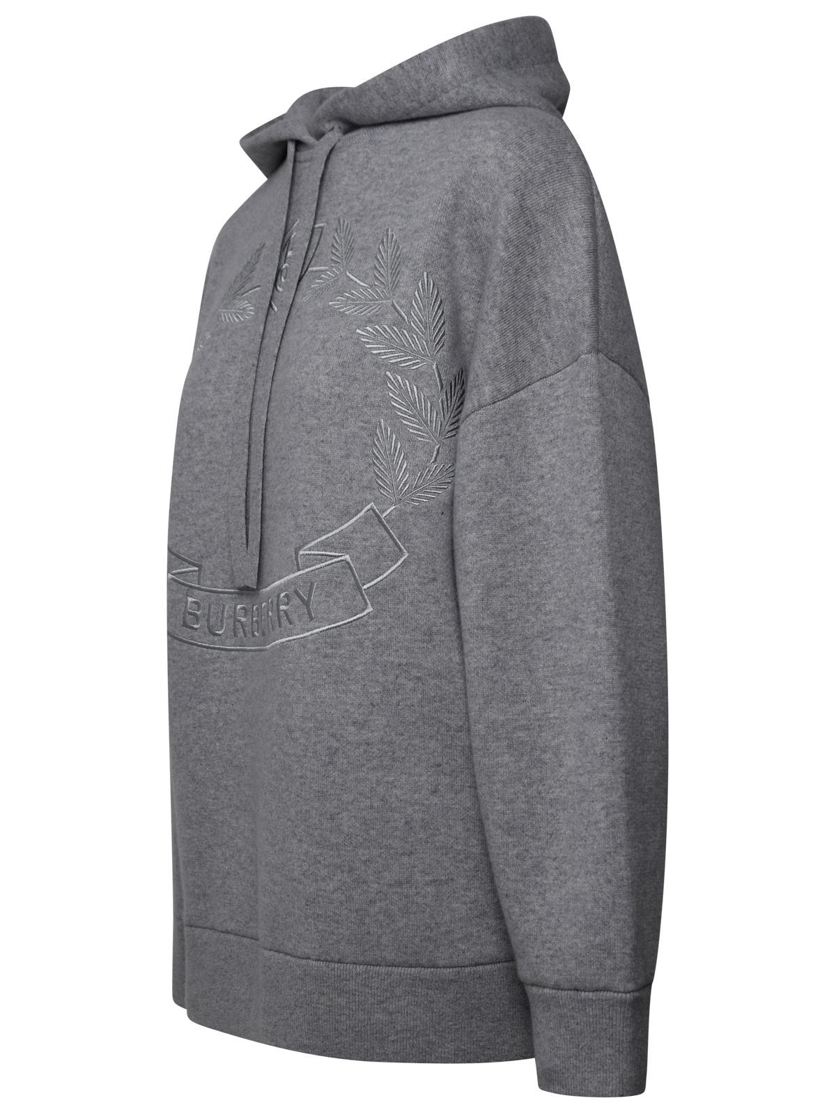 Burberry Cristiana Grey Cashmere Sweater Woman