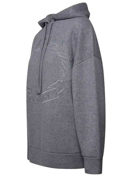 Burberry Cristiana Grey Cashmere Sweater Woman