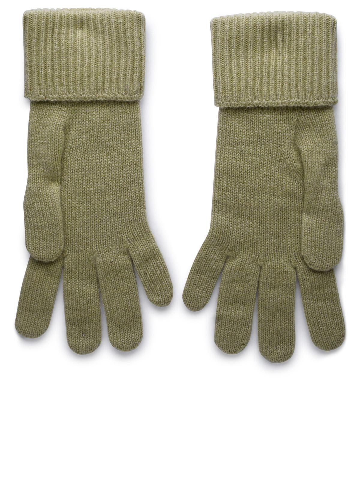 Burberry Beige Cashmere Blend Gloves Woman