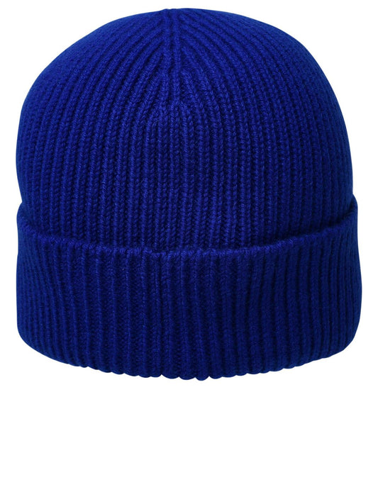 Burberry Blue Cashmere Beanie Woman