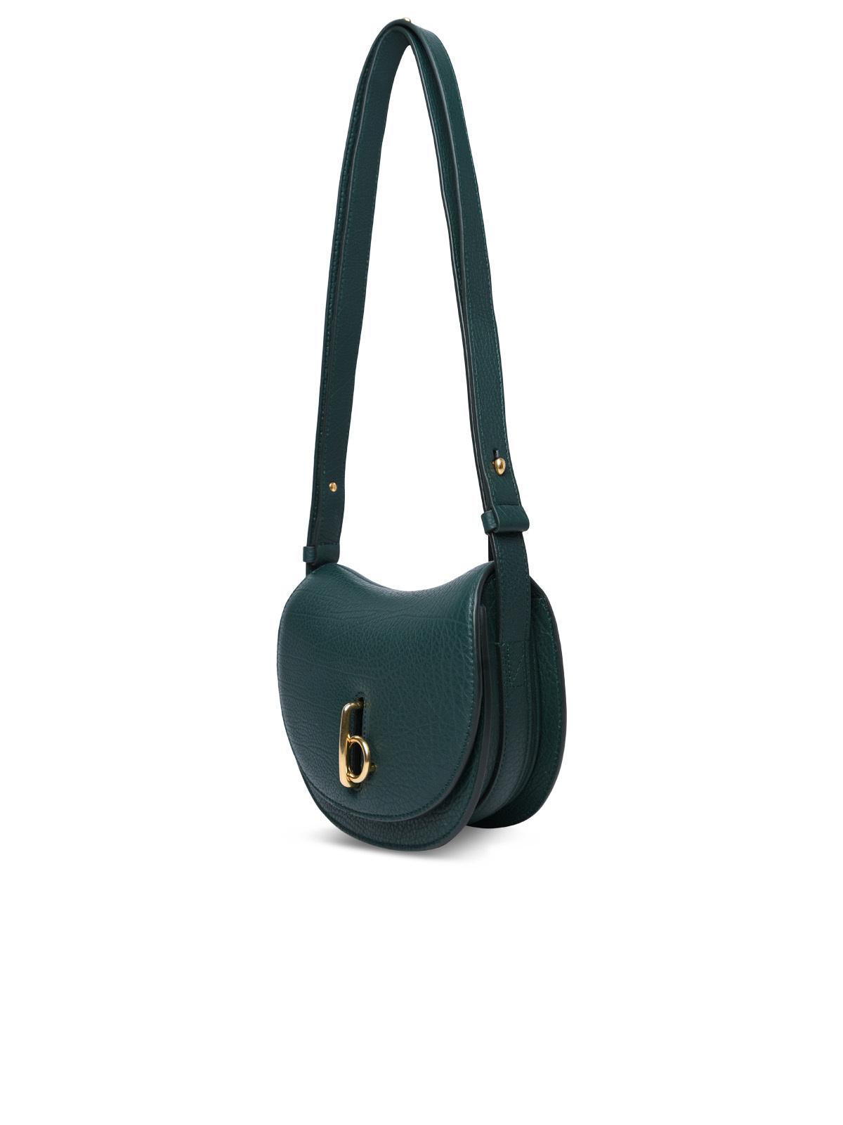 Burberry 'Rocking Horse' Mini Bag In Green Leather Woman