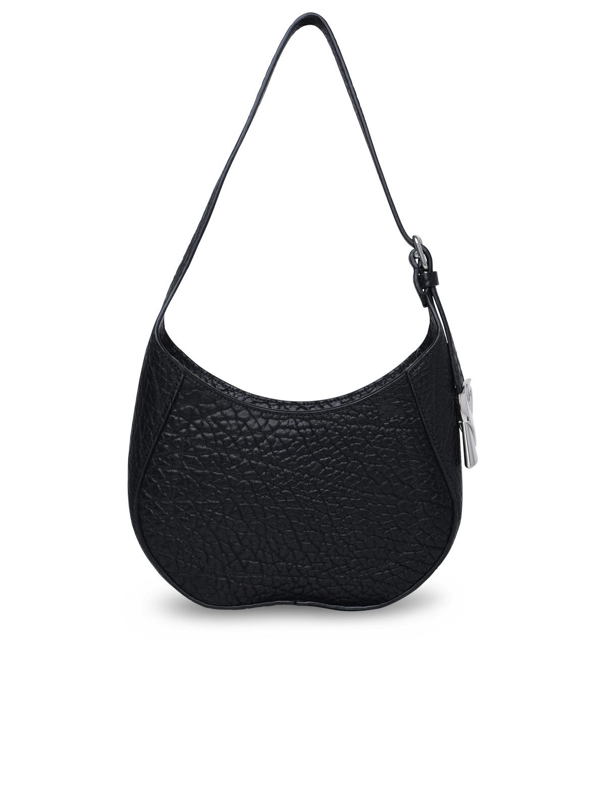 Burberry Black Leather Bag Woman