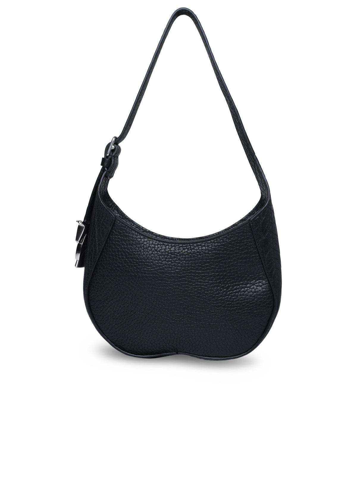 Burberry Black Leather Bag Woman