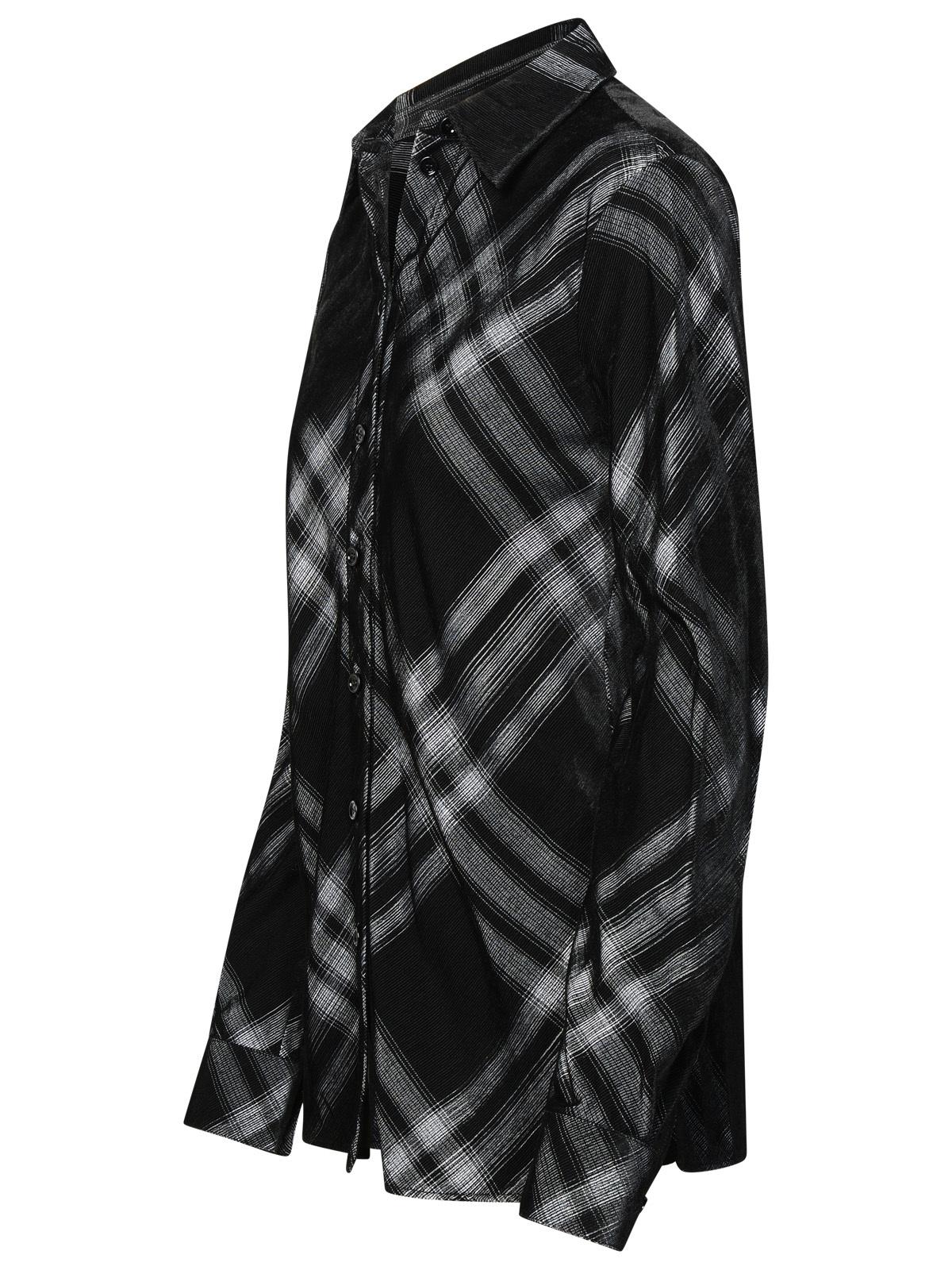 Burberry Black Viscose Shirt Woman
