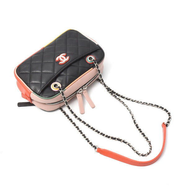 Chanel Lambskin Matelassé Chain Shoulder Bag 23 series
