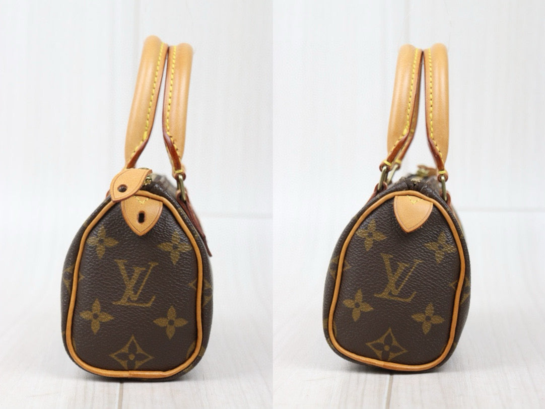 Good ( Rank AB)｜ LV Monogram Mini Speedy Handbag With Shoulderstrap｜24121705