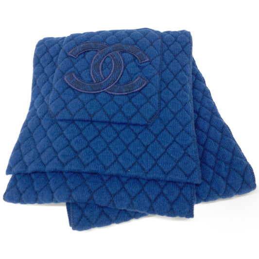 Chanel Coco Mark Cashmere Scarf