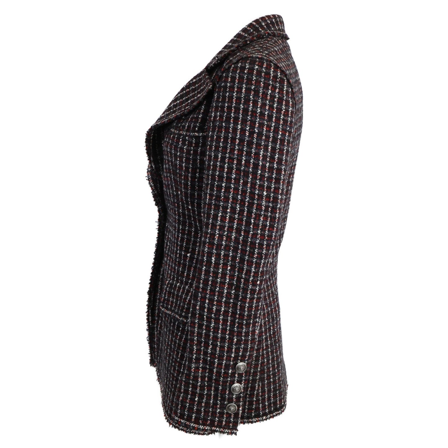 Chanel Cashmere Silk Tweed Tailored Jacket