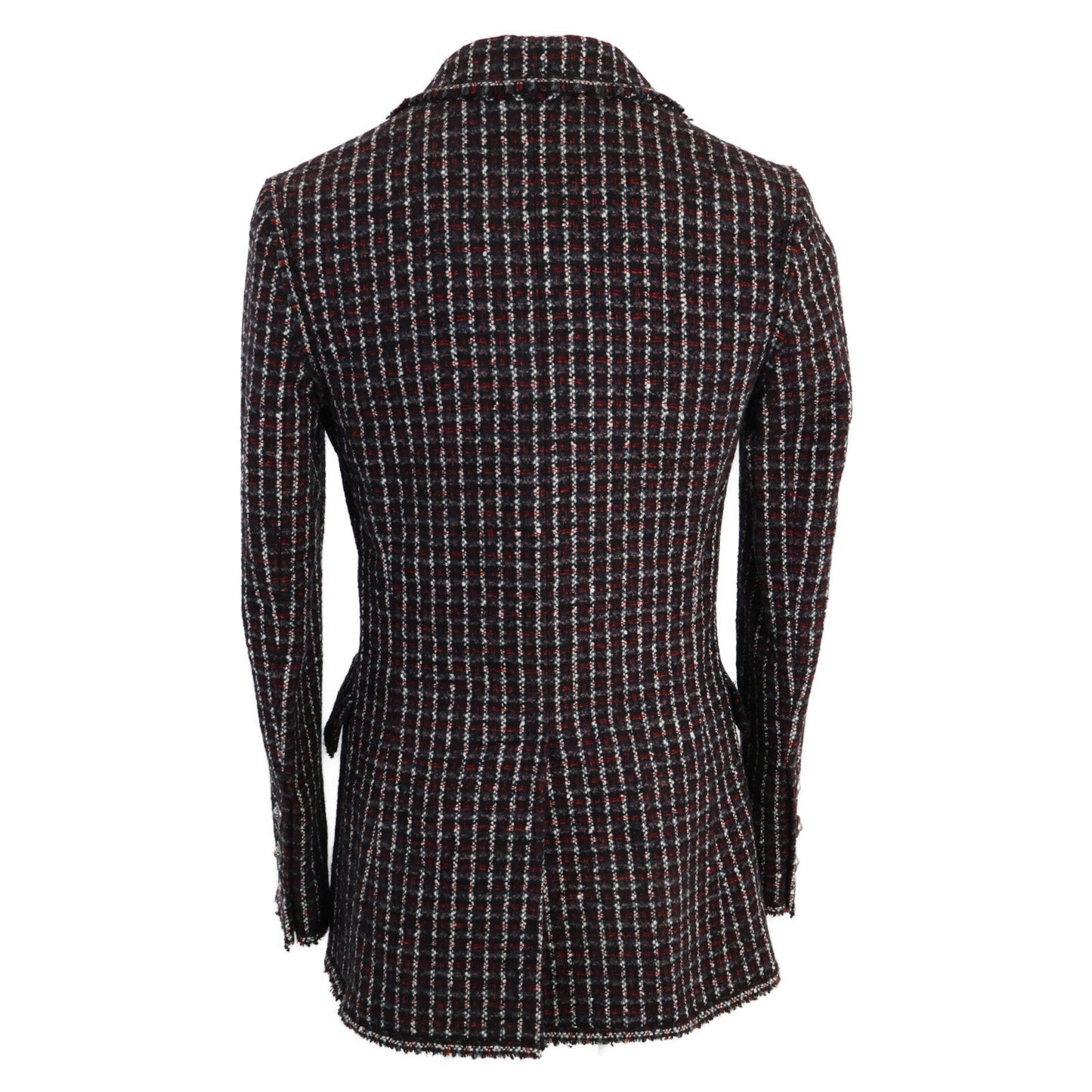 Chanel Cashmere Silk Tweed Tailored Jacket