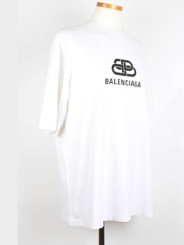 Luxury Balenciaga  BB logo short sleeve M