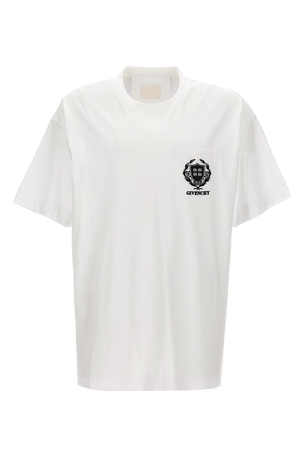 Givenchy Men Logo Embroidery T-Shirt