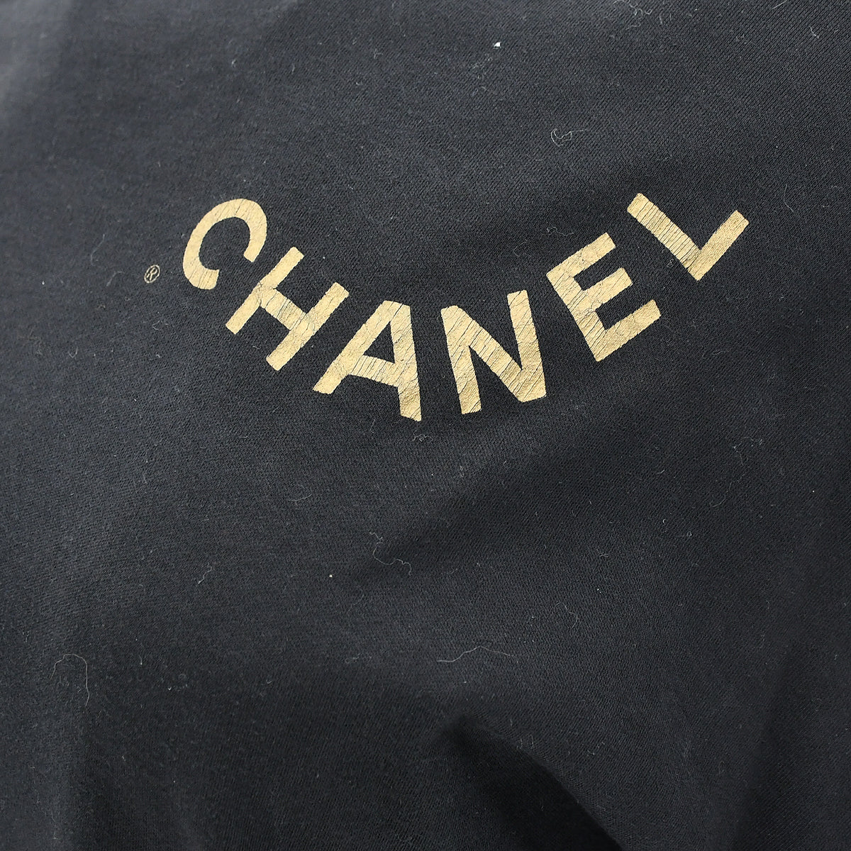 Chanel T-shirt Black #XL