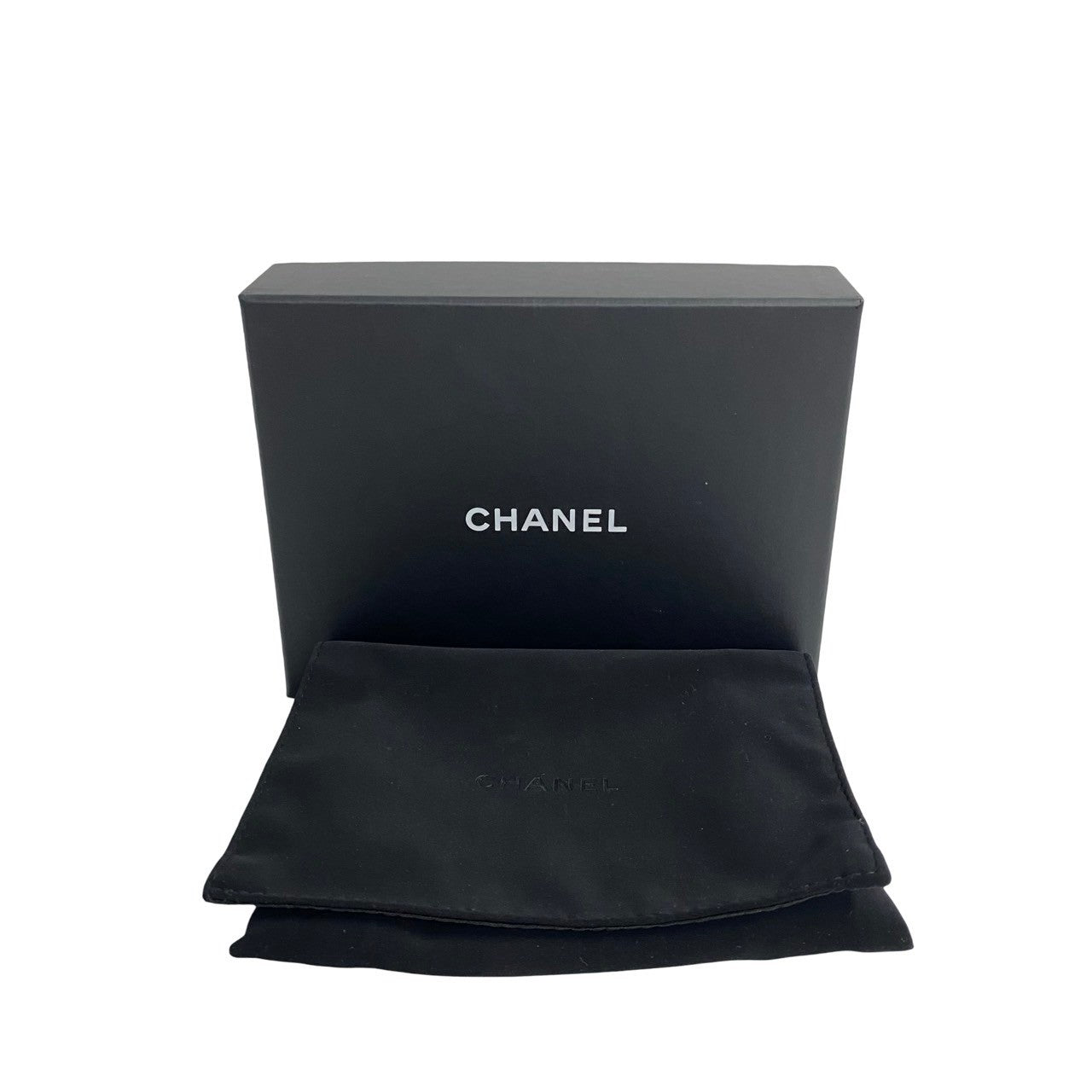 CHANEL Tri-fold wallet leather Red Boy chanel