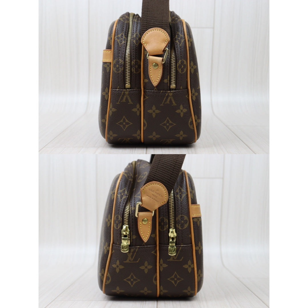 Rank AB ｜ LV Monogram Reporter PM Shoulder Bag ｜V24061010