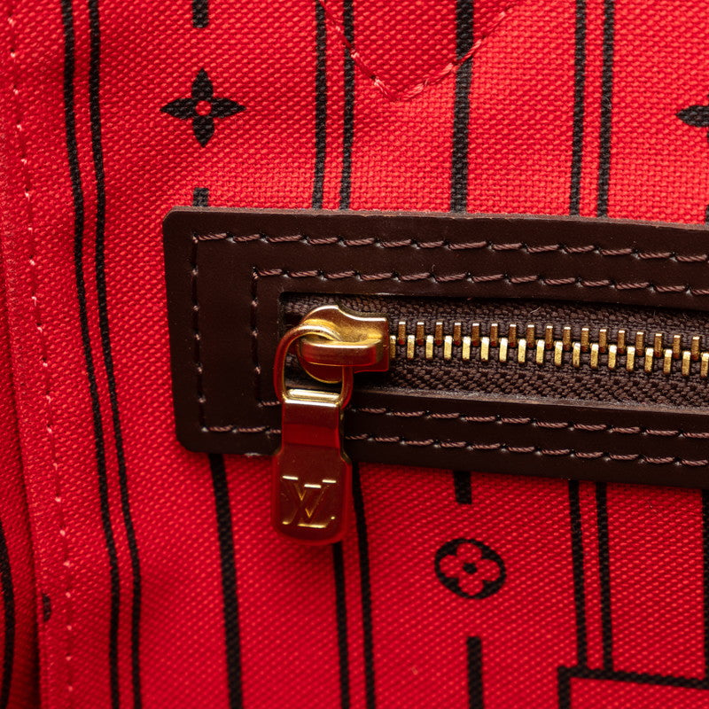 Louis Vuitton Neverfull MM in Damier Brown Ladies N51105 Tote Bag