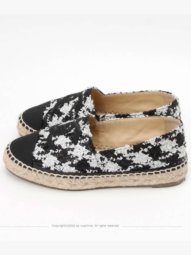 Pearl tweed espadrille 1177hva Chanel