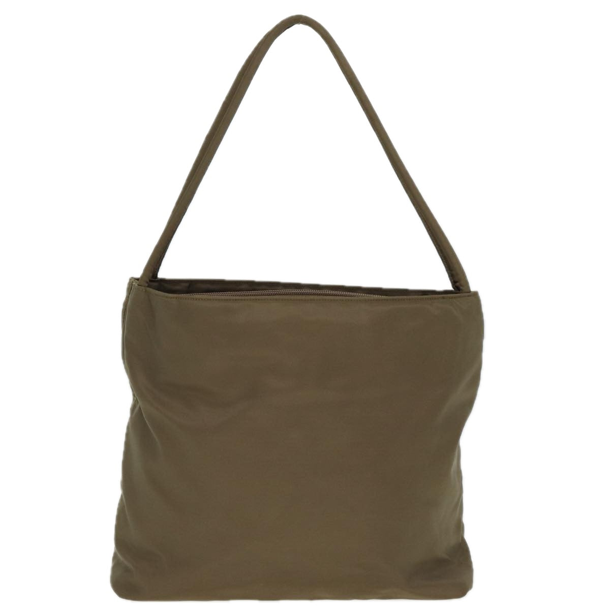 PRADA Tote Bag Nylon Brown Auth 78260