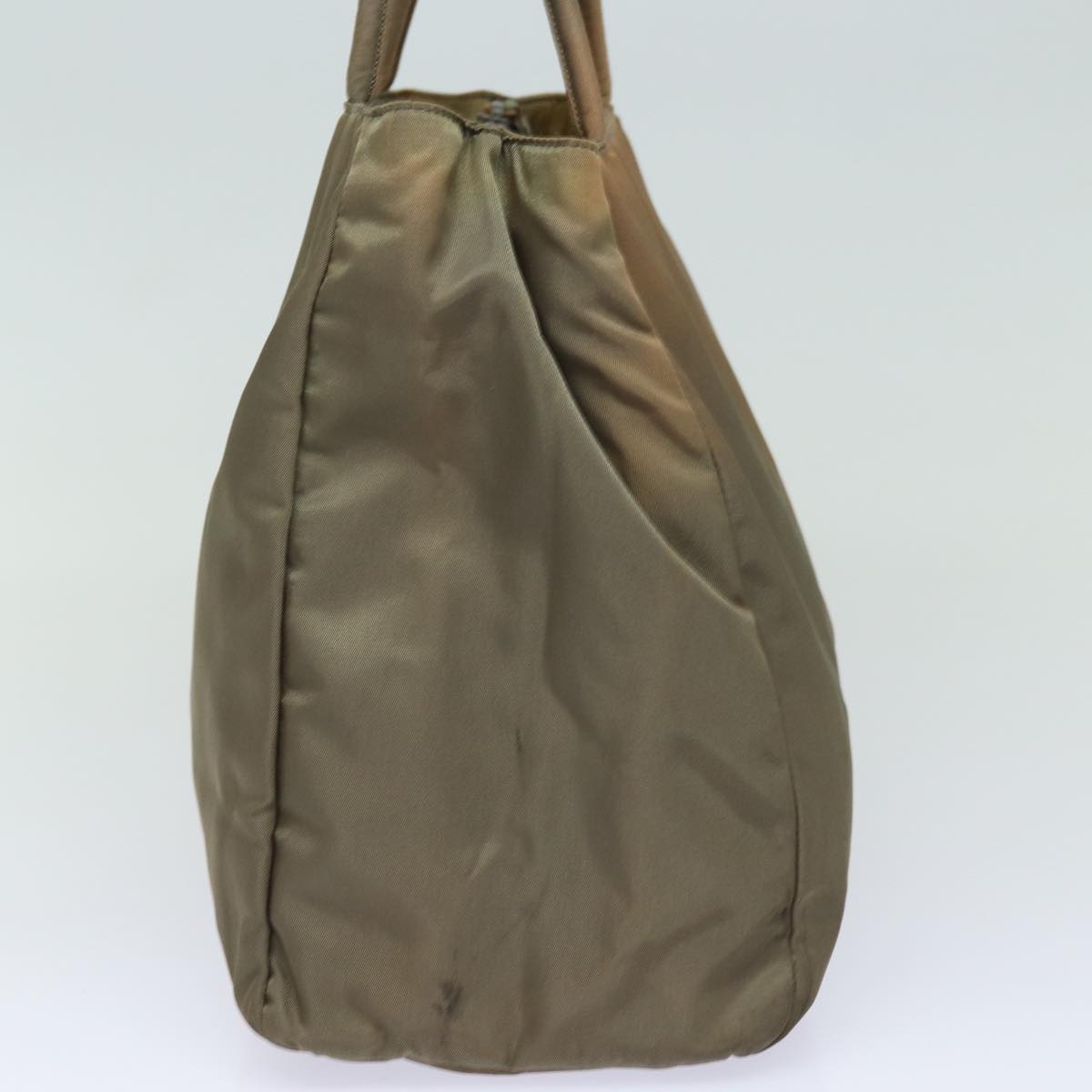 PRADA Tote Bag Nylon Brown Auth 78262