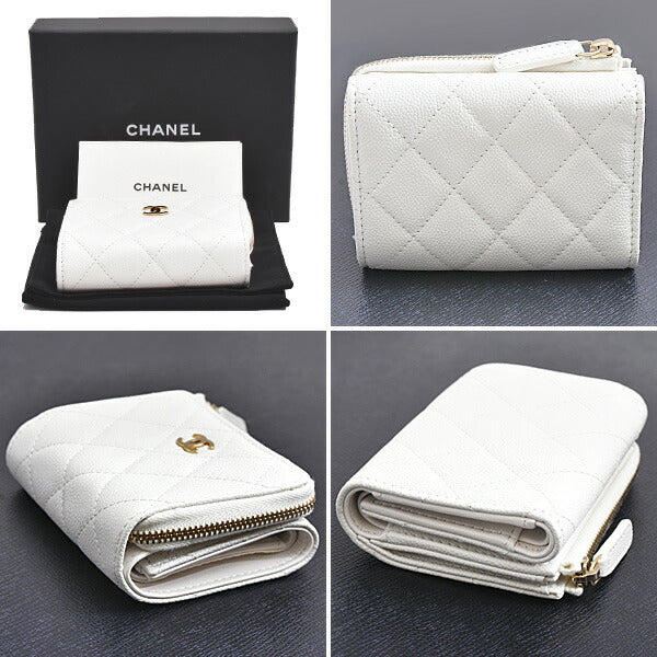 Chanel Timeless Classic Caviar Wallet