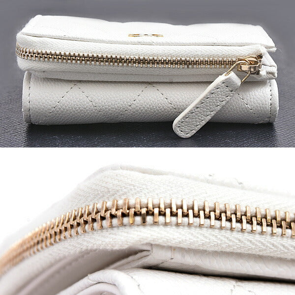 Chanel Timeless Classic Caviar Wallet