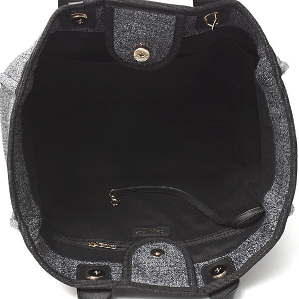 Chanel Deauville Raffia 2way Tote Bag