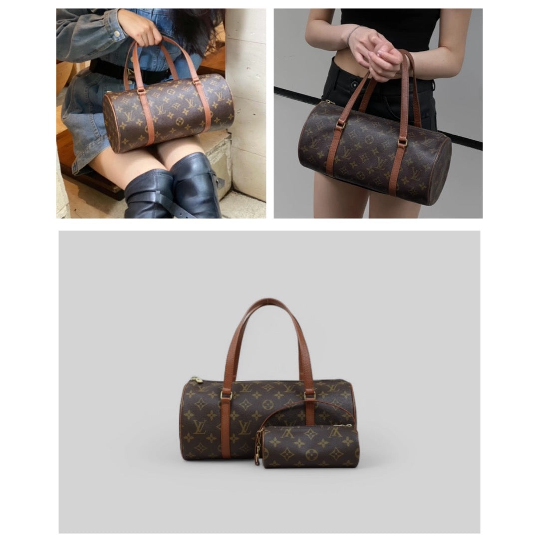 Very Good ( Rank A)｜ LV Monogram Papillon 30 Handbag ｜25041411