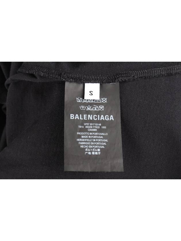 Luxury Balenciaga  Rainbow logo short sleeve t shirt S