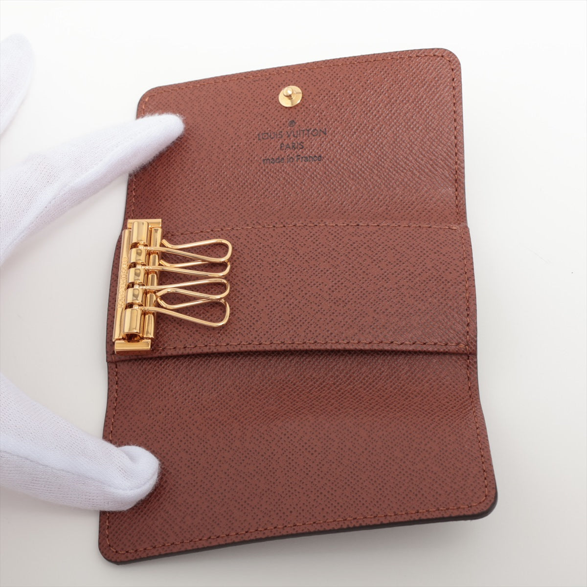 Louis Vuitton Monogram Multicle 4 M69517 Brown Keycase