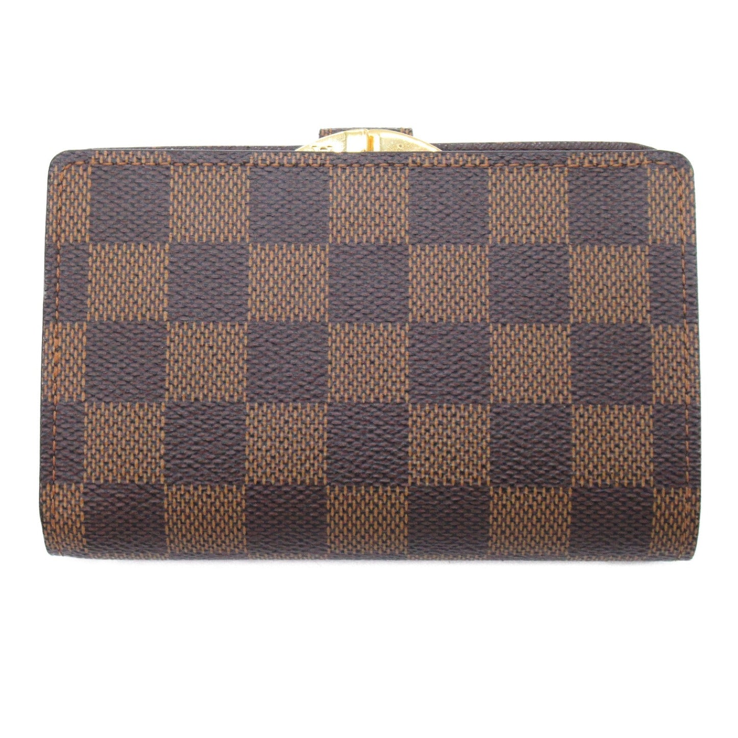 Louis Vuitton Portefolio Vienna Double Fold Wallet Wallet PVC Coated Canvas Damier  Brown N61674