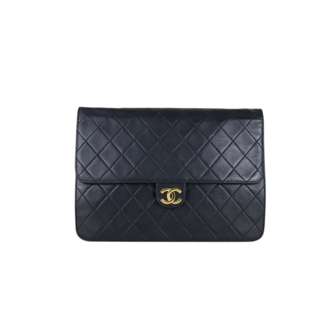 Good ( Rank AB)｜ CHANEL  Lamb Skin Chain CF 25 Shoulder Bag Made in 1997-1999Year ｜H24112501