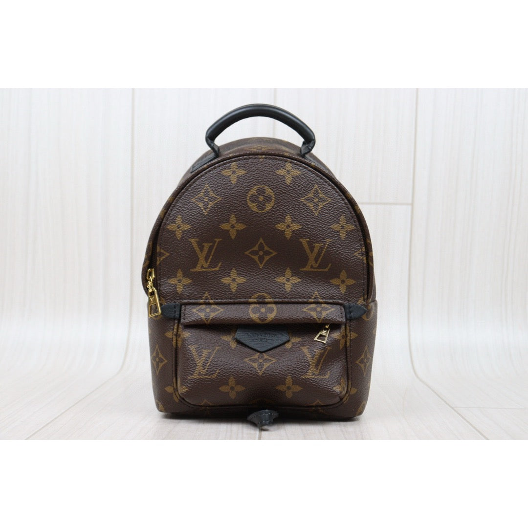 Very Good ( Rank A) ｜  LV Monogram Coated Canvas Mini Palm Springs Backpack｜S25033010