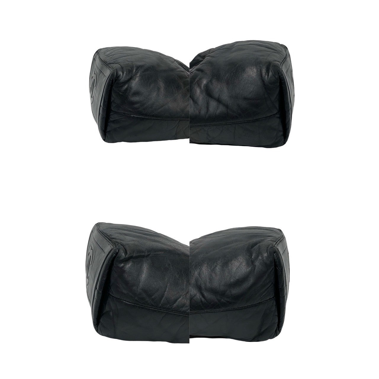 CHANEL Tote Bag lambskin black Cococoon