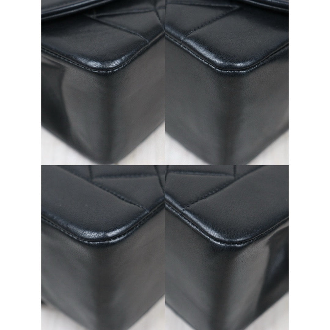 Good ( Rank AB)｜ CHANEL Matrasse Diana 22 Lamb Skin  Chain Bag Made in 1991-1994 Year｜P25031403