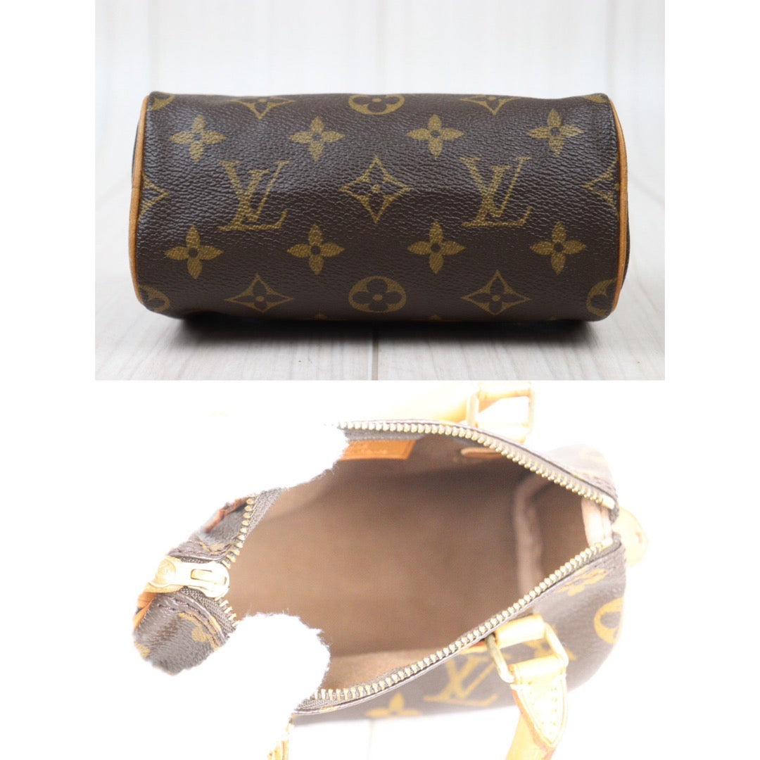 Rank AB ｜ LV Monogram Mini Speedy Handbag With Shoulder Strap｜24061106