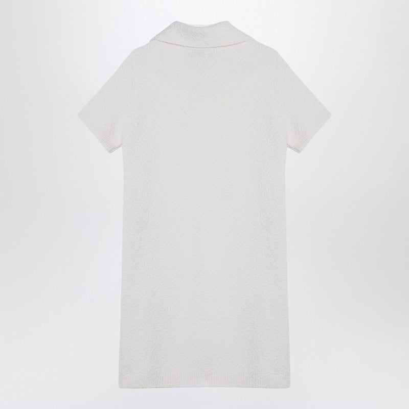 Gucci Ivory Wool Mini Dress Women