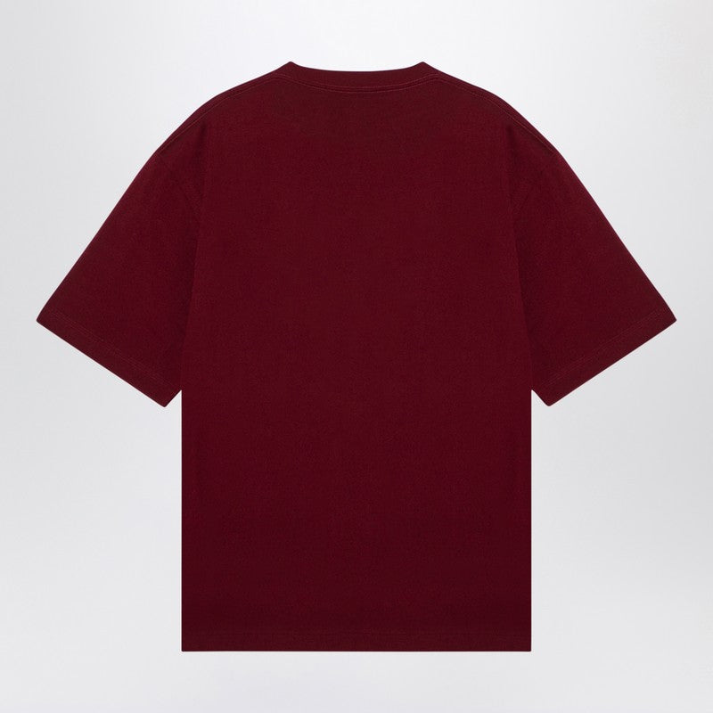 Gucci Oversized Rosso Ancora T-Shirt With Logo Men