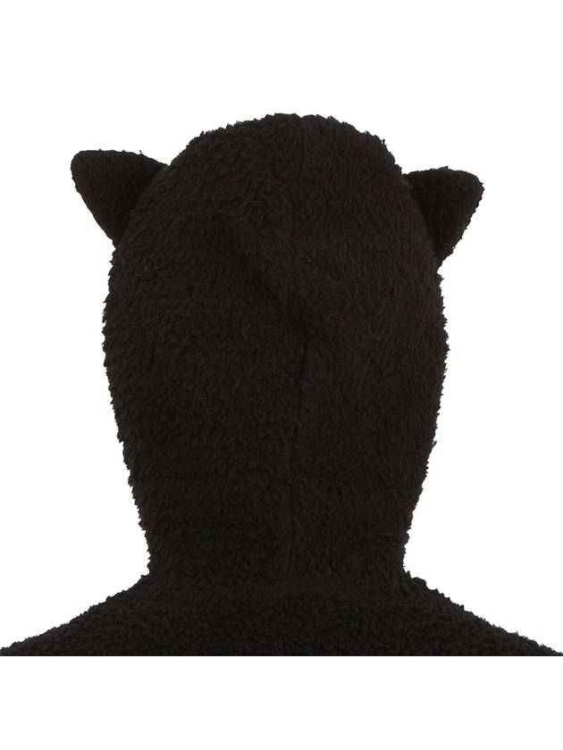 Luxury Balenciaga  Softwear Heart Zip-up Hoodie Black