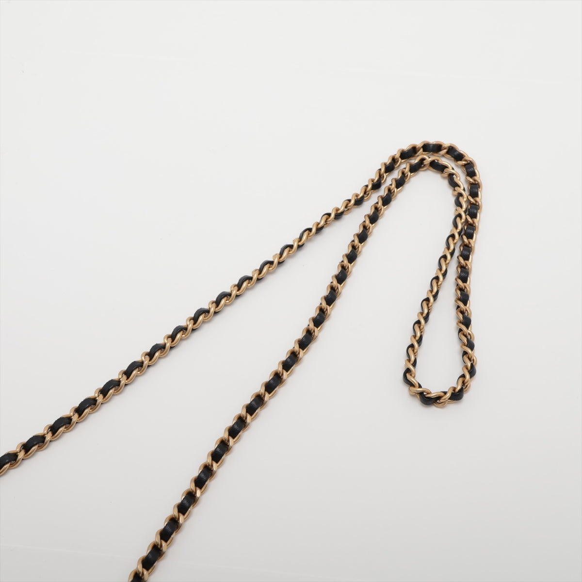 Chanel Matrasse Single Flap Single Chain Bag Black