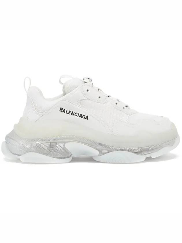 Luxury Balenciaga  Triple S Low Top Sneakers White Iridescent