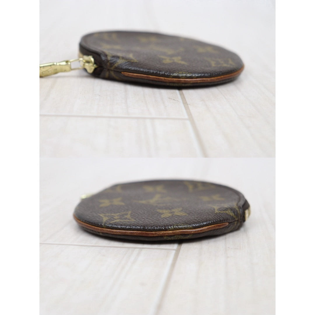 Fair ( Rank B) ｜ LV Monogram Round Coin Purse｜V25031101