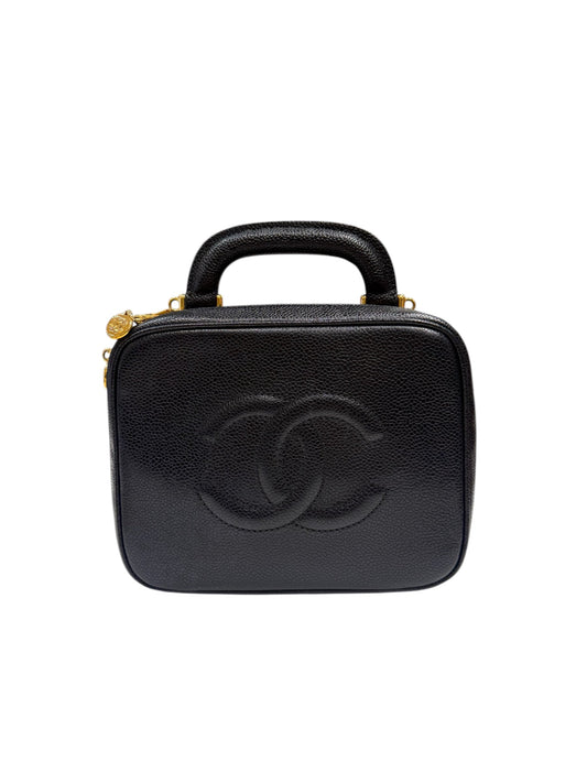 Chanel - vanity cuir vintage
