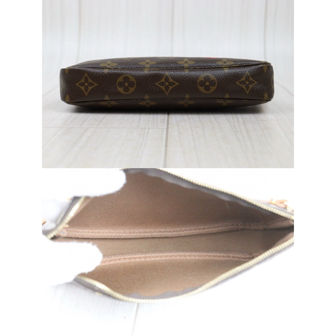 Good ( Rank AB)｜ LV Takashi Murakam Cherry Monogram Pochette Accessoires ｜S25021017