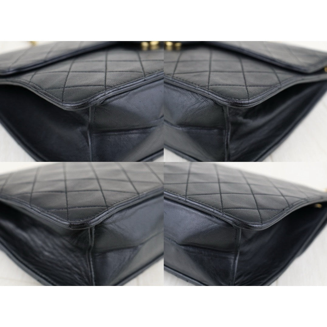 Good ( Rank AB)｜ CHANEL  Lamb Skin Chain CF 25 Shoulder Bag Made in 1997-1999Year ｜H24112501