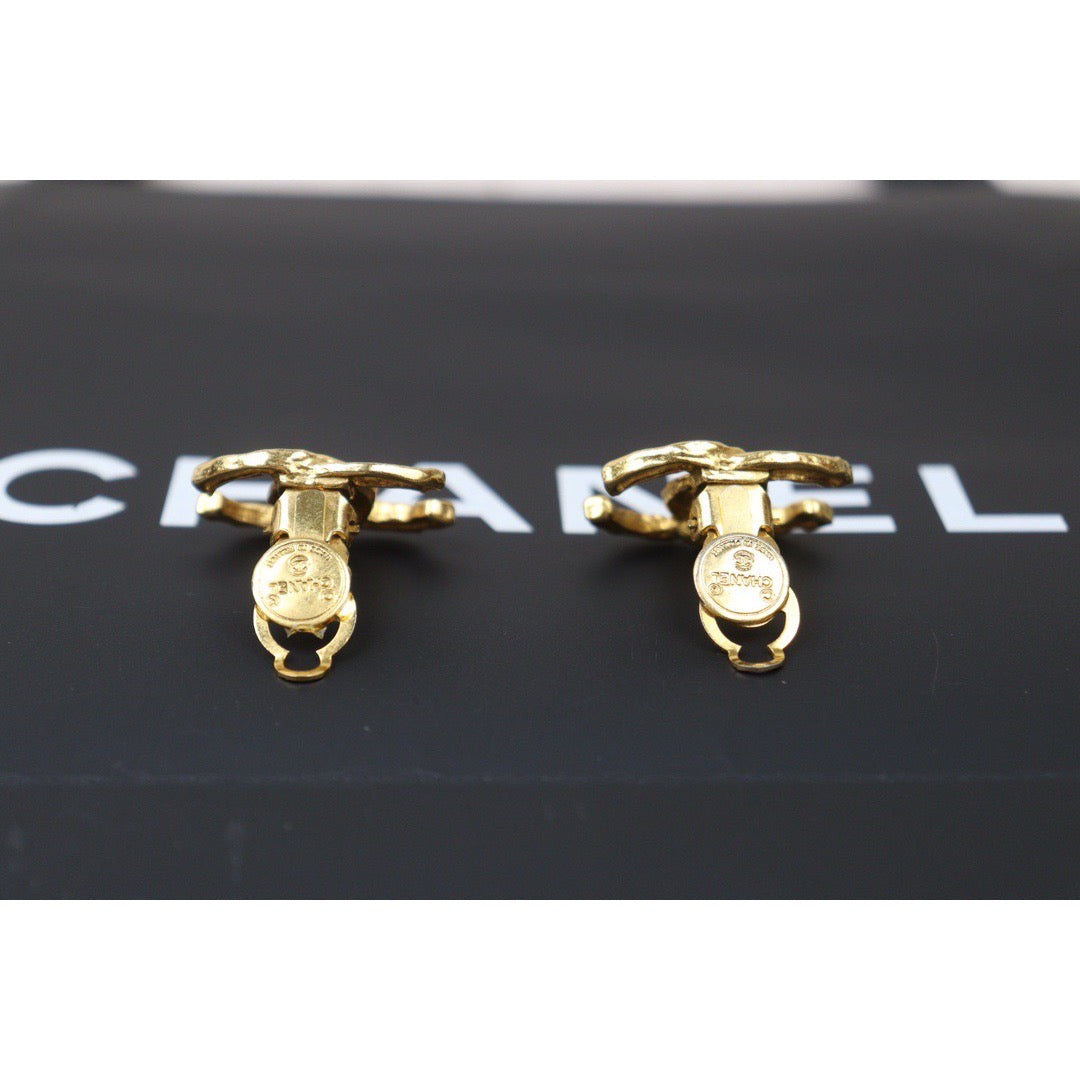 Very Good ( Rank A) ｜CHANEL COCO Earrings 18k Gold Plated ｜24061104
