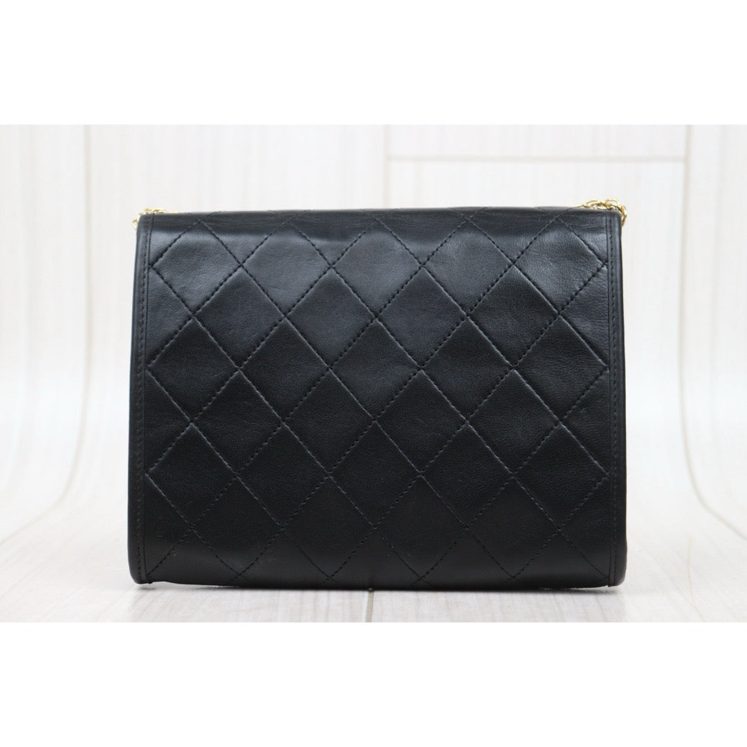 Good ( Rank AB)｜ CHANEL Mini Coco Mark Matrasse Lambskin Chain Shoulder Bag ｜25052901
