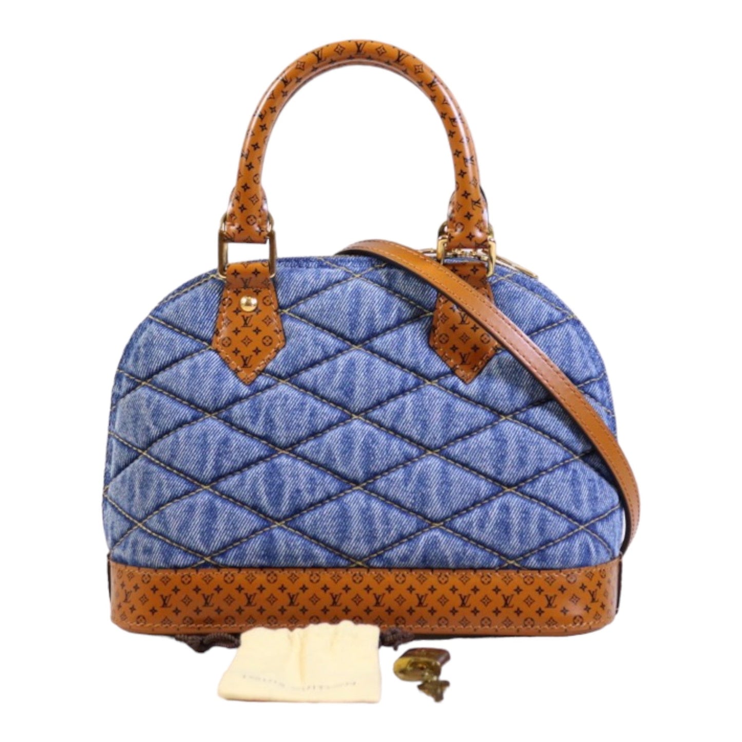 Rank SA ｜ LV Denim Alma BB Handbag With Shoulder Bag ｜S24040404